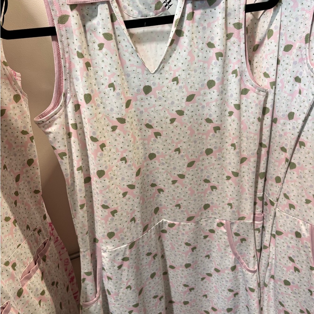 Turtles and Tees Floral Sleeveless Tennis and Golf Dress
